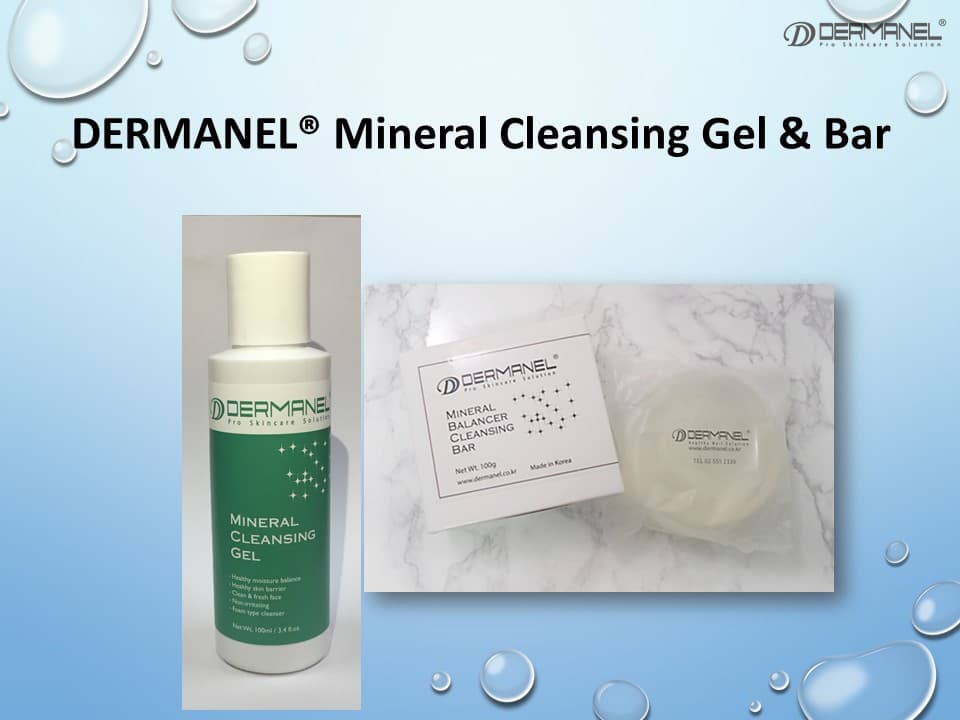 Acne cleanser DERMANEL Mineral Cleansing Gel